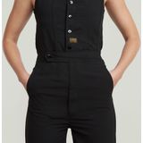 High Waist - Jumpsuit - Zwart - Dames