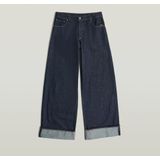 Roxx - Wide Jeans - Donkerblauw - Dames - Loose Fit - Low Waist