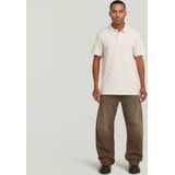 Structured - Polo - Wit - Heren