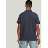 Structured - Polo - Donkerblauw - Heren