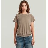 Raglan - T-shirt - Bruin - Dames