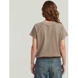 Raglan - T-shirt - Bruin - Dames