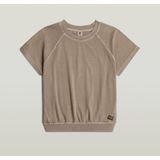 Raglan - T-shirt - Bruin - Dames