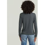T-shirt - Donkerblauw - Front Seam - Dames