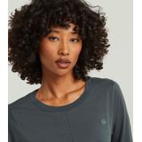 T-shirt - Donkerblauw - Front Seam - Dames