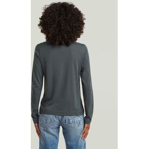 T-shirt - Donkerblauw - Front Seam - Dames