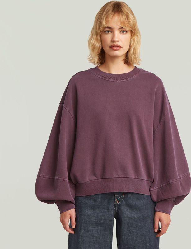 Overdyed - Big Sleeve Oversized - Sweater - Grijs - Dames