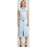 Sleeveless - Jurk - Dames - Relaxed Fit - Katoen - Lange Jurk