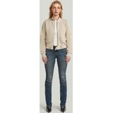 Track - Overdyed Slim - Sweaterjack - Beige