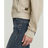 Track - Overdyed Slim - Sweaterjack - Beige