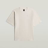 Structured - Chest Logo T-shirt - Wit - Heren
