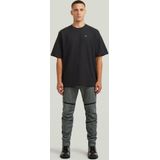 Structured - T-shirt - Zwart - Heren