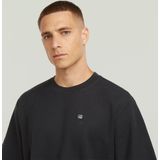 Structured - T-shirt - Zwart - Heren