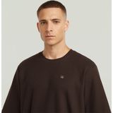 Structured - Chest Logo T-shirt - Bruin - Heren