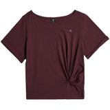 Knot - T-shirt - Rood - Dames