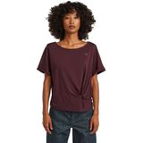 Knot - T-shirt - Rood - Dames