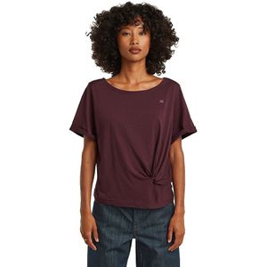 Knot - T-shirt - Rood - Dames