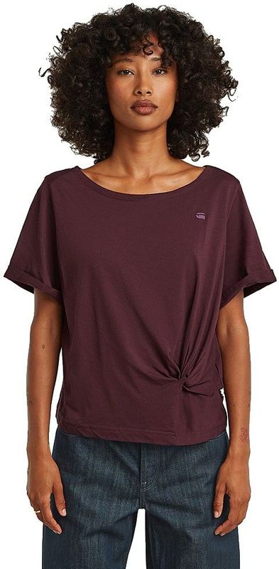 Knot - T-shirt - Rood - Dames