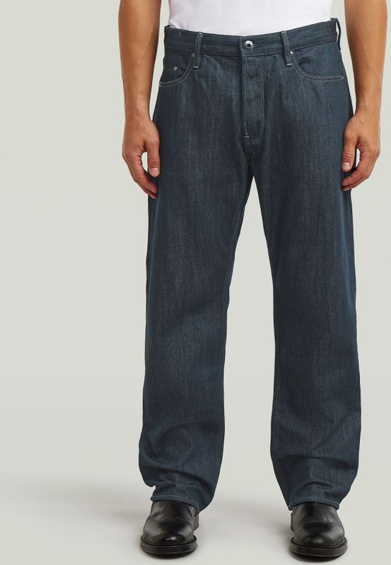 Dakota - Regular Straight Neo Raw Jeans - Donkerblauw - Heren