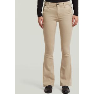 3301 Flare Chino - Beige - Dames