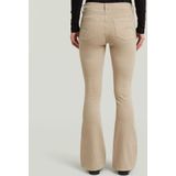 3301 Flare Chino - Beige - Dames
