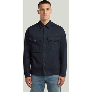 Core Clean Overshirt - Donkerblauw - Heren
