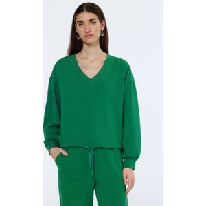 Regular Shirt - Zoom - Geribde Manchetten - V-hals