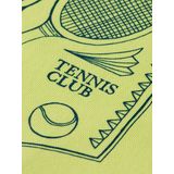 Scotch & Soda - Chest Artwork - Sweatshirt - Tennisbal Geel - Regular