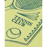 Scotch & Soda - Chest Artwork - Sweatshirt - Tennisbal Geel - Regular