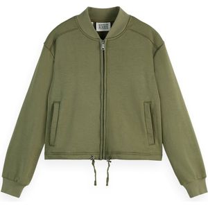 Sweatshirt - Tencel Jersey - Bomberjack - Zwart - 66% Polyester, 34% Lyocell