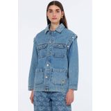 Scotch & Soda - 180229 - Denim Jack - Blauw - Katoen