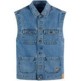 Scotch & Soda - 180229 - Denim Jack - Blauw - Katoen
