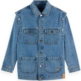 Scotch & Soda - 180229 - Denim Jack - Blauw - Katoen