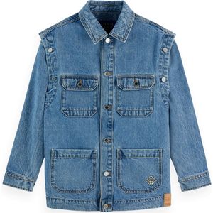 Scotch & Soda - 180229 - Denim Jack - Blauw - Katoen