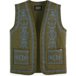 Scotch & Soda Gilet - Groen