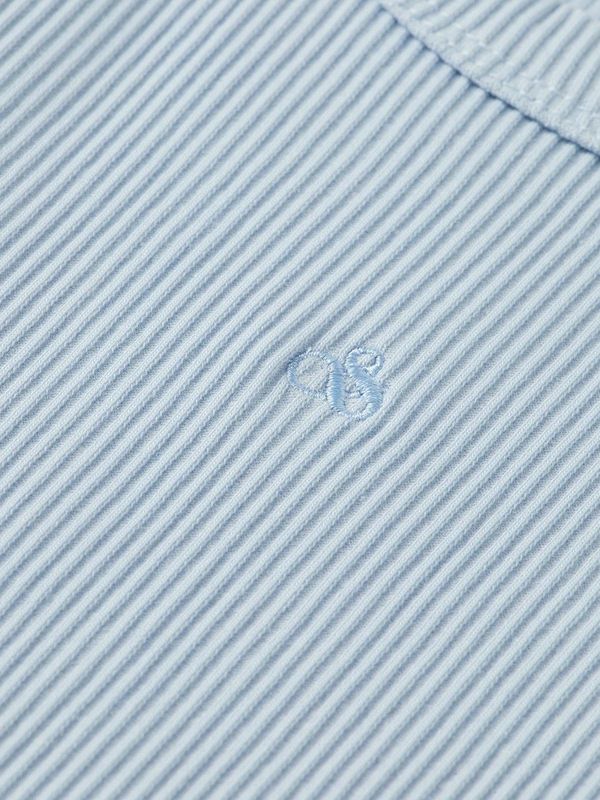 Scotch & Soda - Rib Tank - Shirting Blue - Geribbelde Tanktop