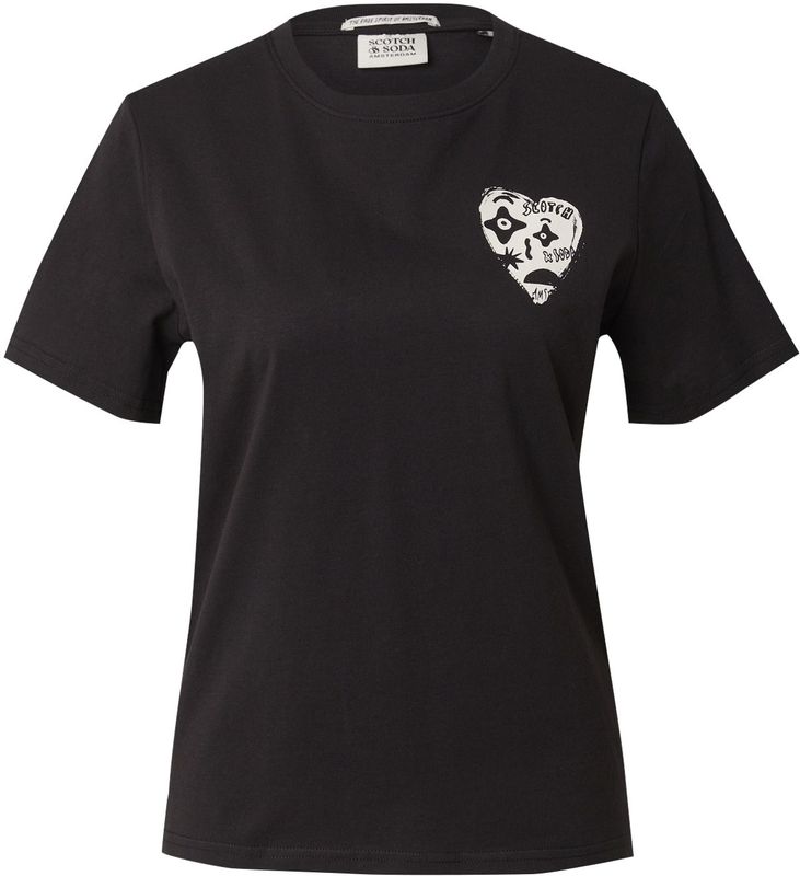 Scotch & Soda - Art Work - T-shirt - Regular Fit - Korte Mouwen