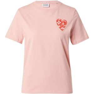 Scotch & Soda - Art Work - T-shirt - Zwart - Katoen