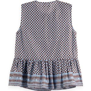 Scotch & Soda - U9A00702T - Mouwloos T-shirt - Zwart - Katoen