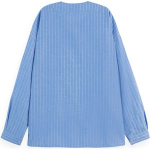 Scotch & Soda - U9B00629T - Blouse - Katoen/Linnen - Overslagmodel