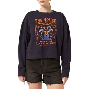 SCOTCH & SODA - Rhinestone - Sweatshirt - Grijs - Katoen