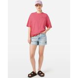 Scotch & Soda - Korte Jeans - Dames - Blauw - Katoen/Elastaan