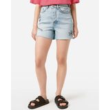 Scotch & Soda - Korte Jeans - Dames - Blauw - Katoen/Elastaan