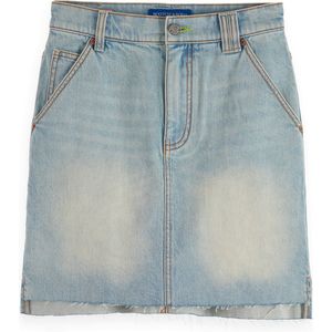Scotch & Soda - Easy Spijkerrok - Denim - Dames - 99% Katoen, 1% Elastaan