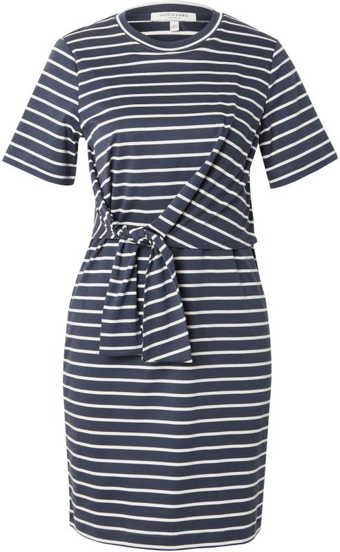 Scotch & Soda - Ufu00609t - Jurk - Gestreept - 100% Katoen