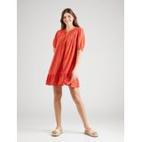 Scotch & Soda - House Of Mirrors Pink 638 - Jurk - Roze - Korte Mouwen