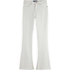 Scotch & Soda The Charm Classic Flared Jeans, Tennis White 136, 31W / 30L
