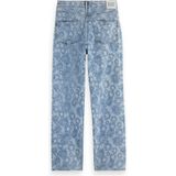 Scotch & Soda - Damesjeans - Lichtblauw - Denim - Regular Waist - Straight Leg