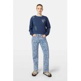 Scotch & Soda - Damesjeans - Lichtblauw - Denim - Regular Waist - Straight Leg