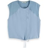 Scotch & Soda - Drawstring Waisted - Mouwloos T-shirt